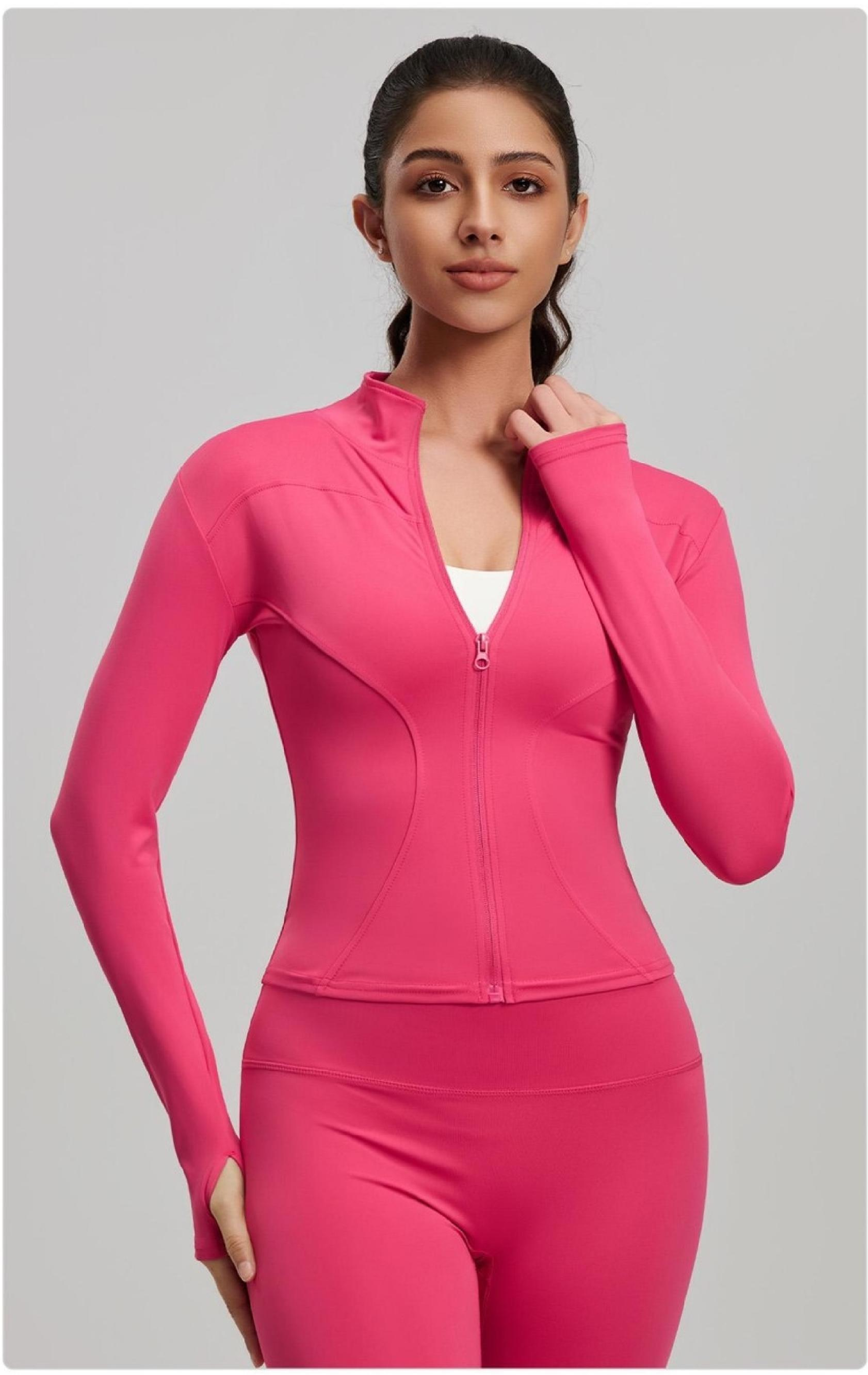 Peach Yoga Jacket