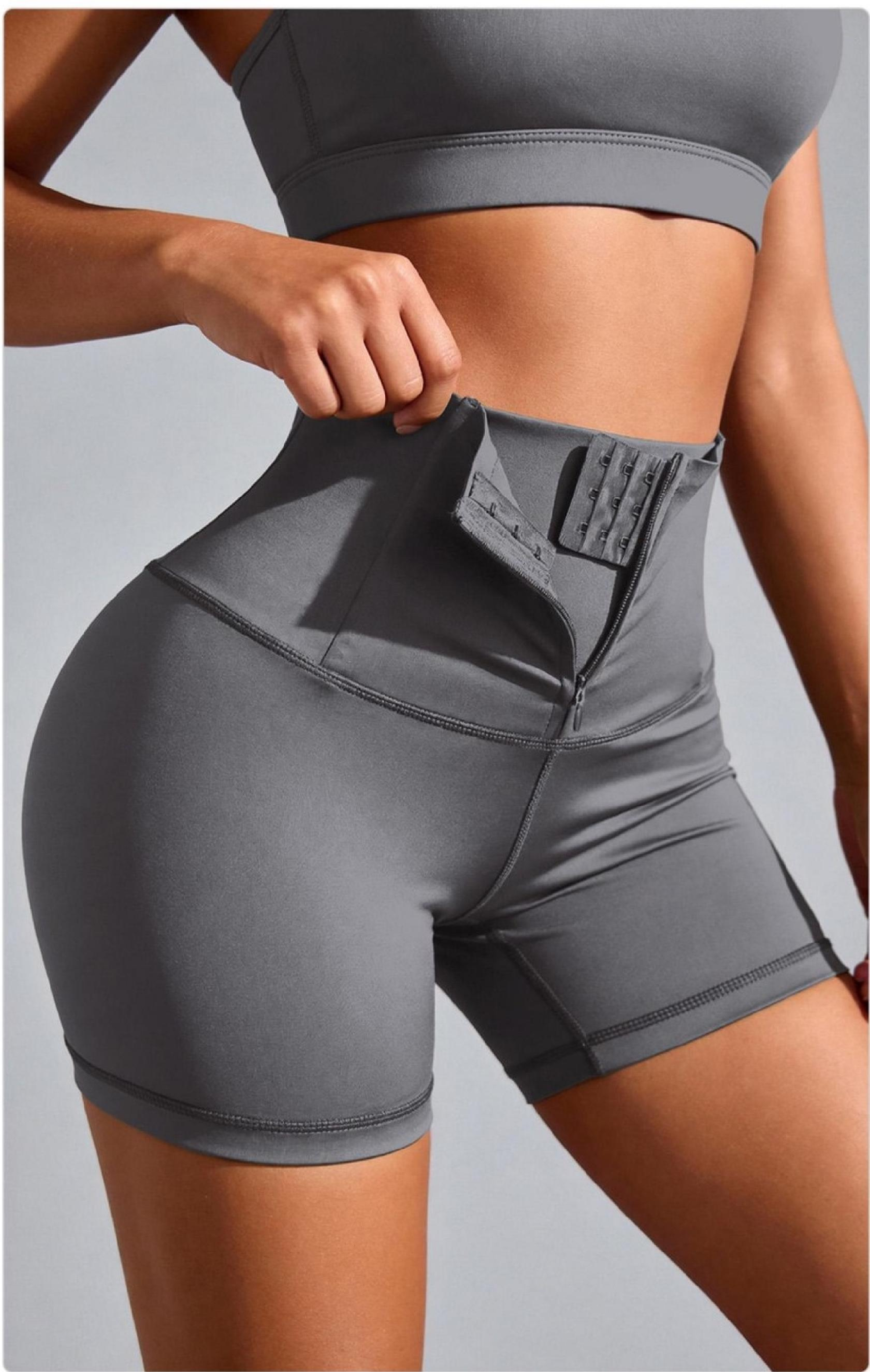 Waistband Three-quarter Pants