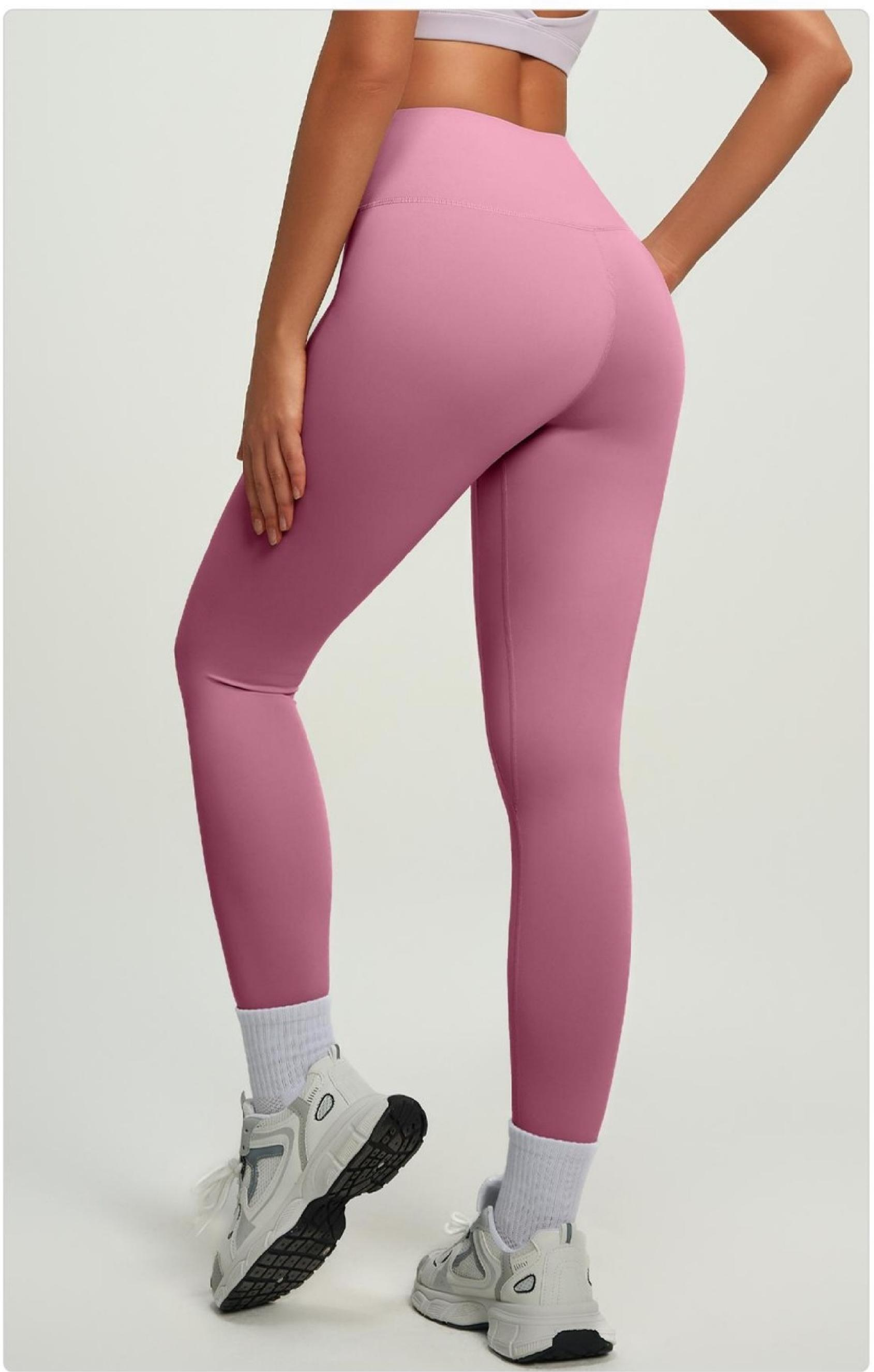 Peach Yoga Pants